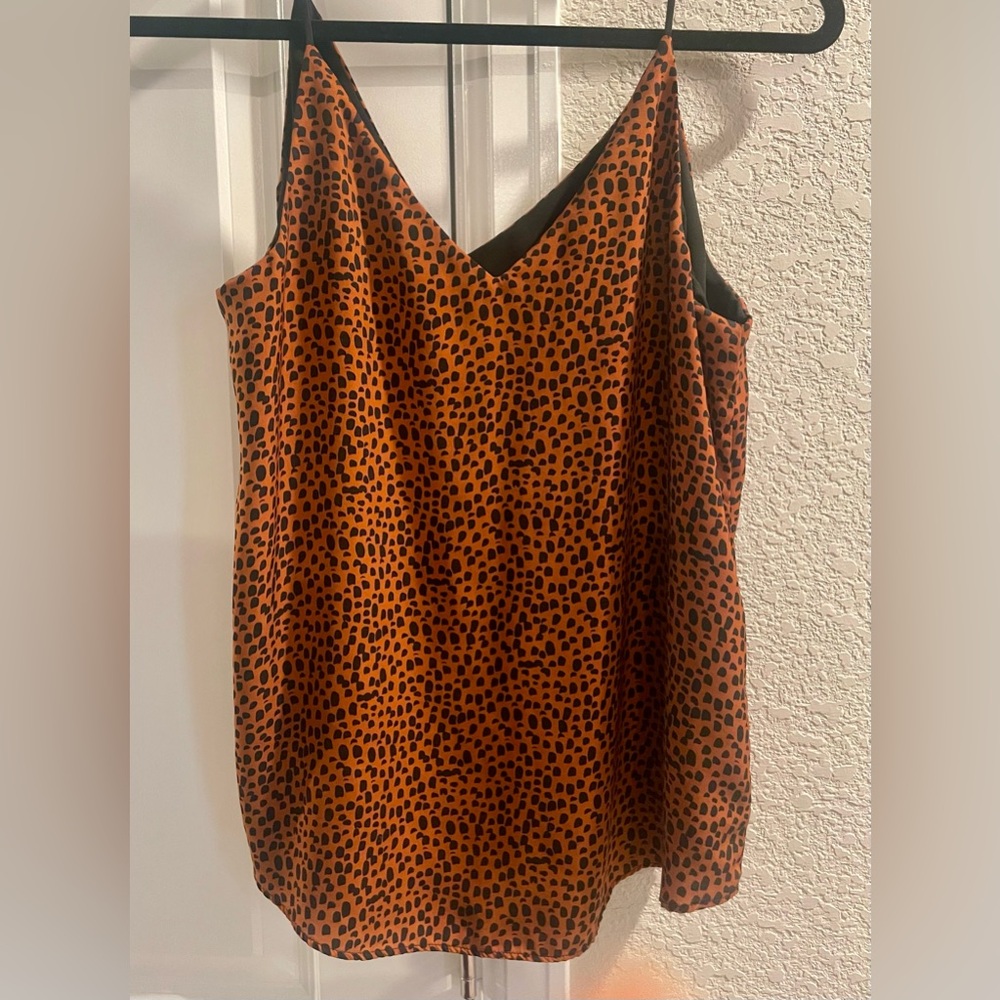 Express Leopard Print Camisole